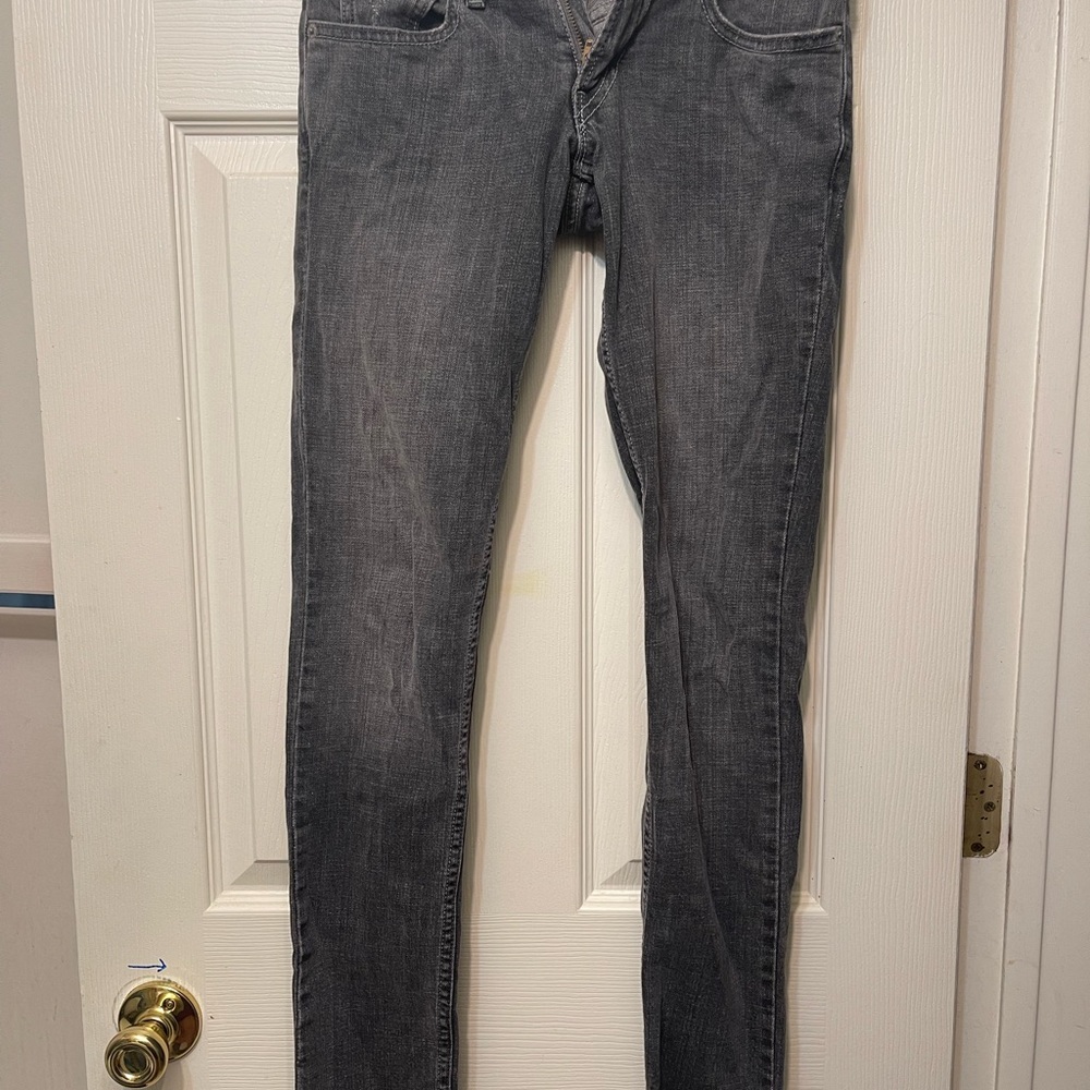 Levi's Women's Charcoal Skinny Jeans